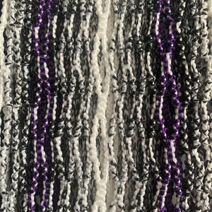 Defiance goalie mesh dynasty white black Purple 106034