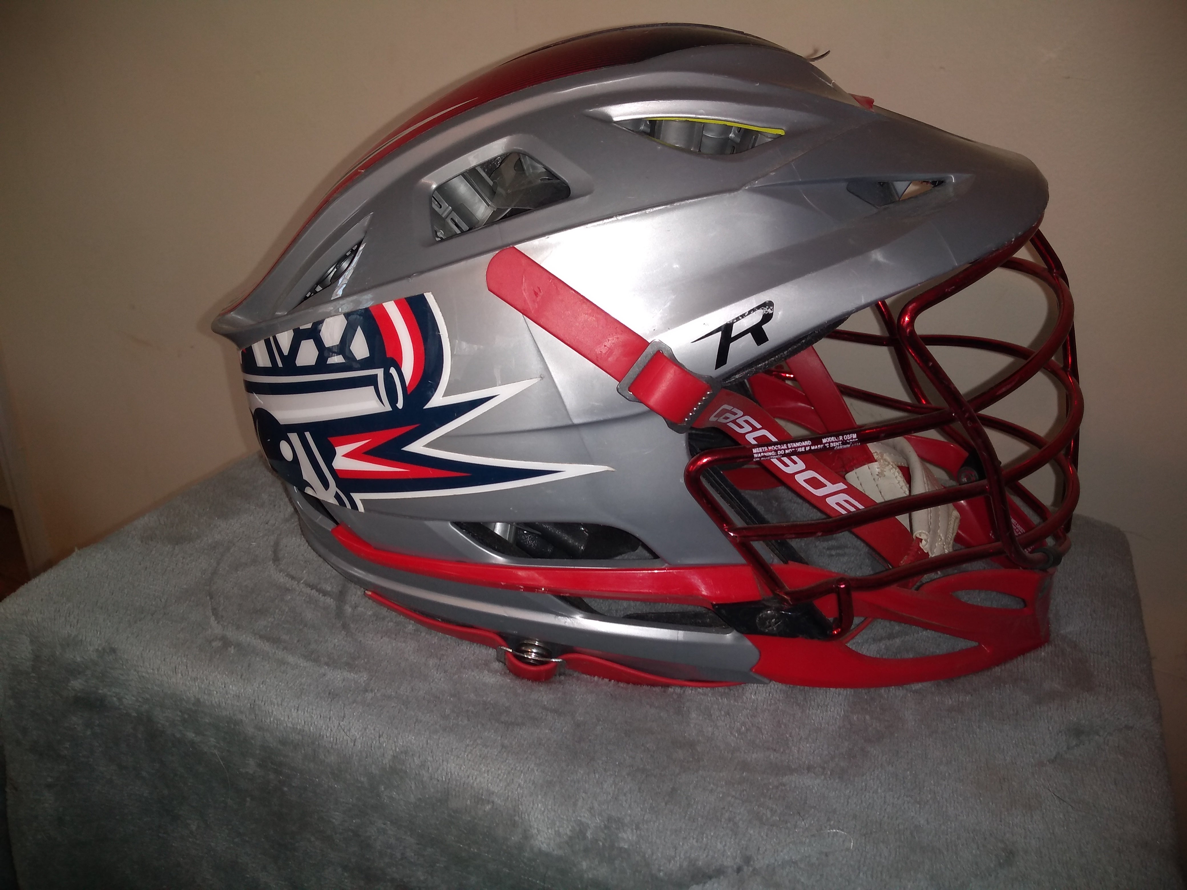 Boston Cannons team helmet  Football helmets, Helmet, Lacrosse