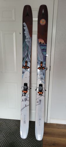 Used Atomic Bent Chetler 120 With G3 Ion 12 Bindings