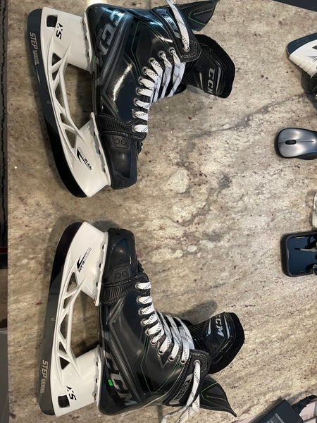 Used CCM Regular Width  Size 8 RibCor 100k Pro Hockey Skates