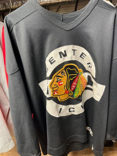 Chicago Blackhawks Center Ice #43 Used Size 58 CCM Jersey