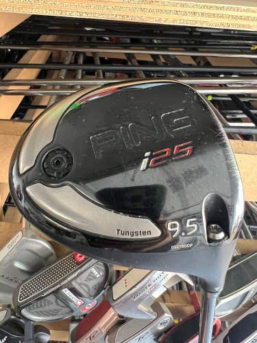 Ping i25 9.5* Driver with Project X Even Flow 75g Stiff Flex 0401