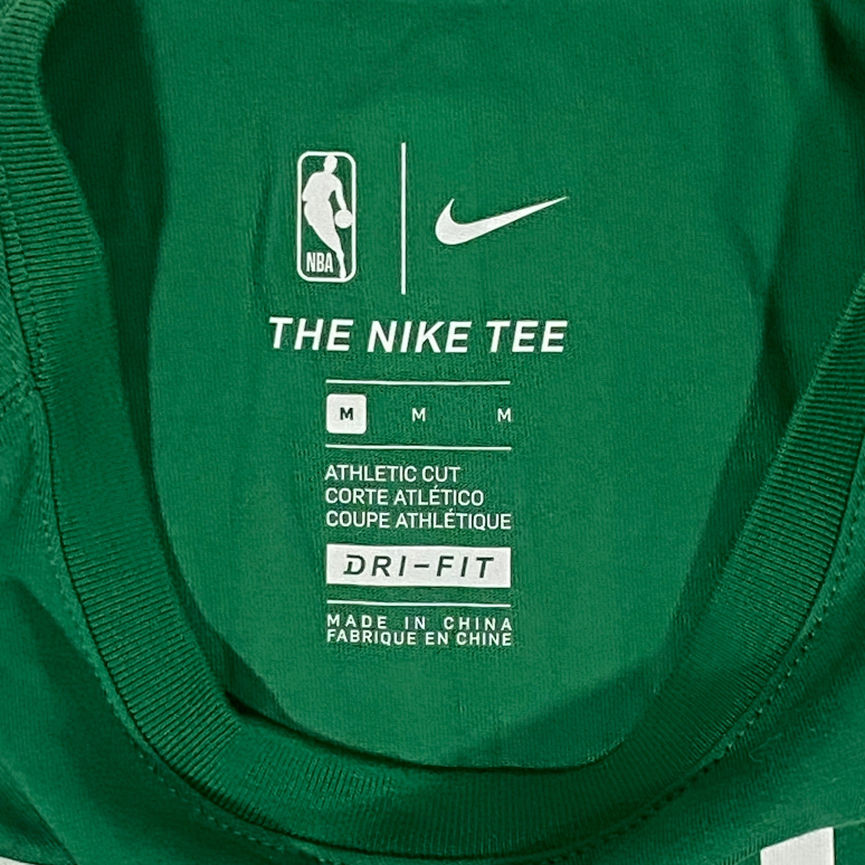 NIKE Dri-FIT Irving Men's Size M Green/White Athletic Cut S/S T Shirt | SidelineSwap