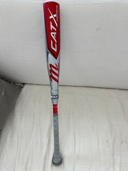 Used USSSA Certified 2023 Marucci Composite CAT X Composite Bat (-10) 28 oz 28"