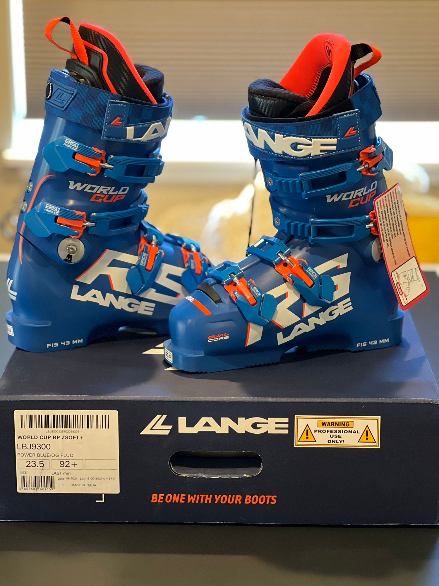 New Lange World Cup Ski Boots RP Zsoft + | SidelineSwap