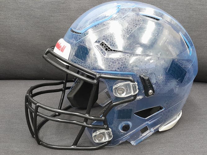 Adult Used Riddell SpeedFlex Diamond Clear Football Helmet Size 7 1/4- 7 1/2