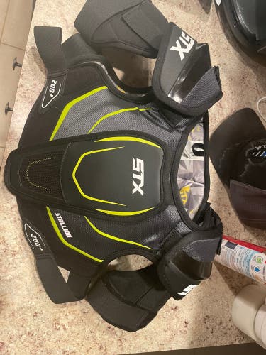 Stx stallion 200+ lacrosse chest protector meets NOCSAE