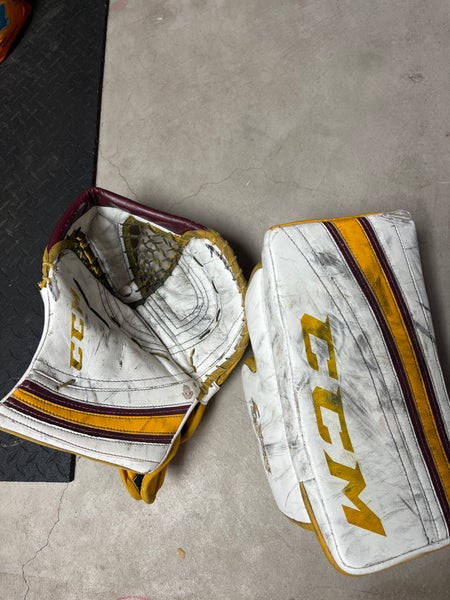 CCM Extreme Flex Pro Glove And Blocker Pro Stock