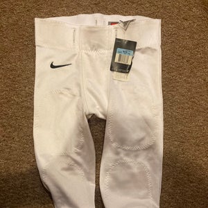 White Nike Football Pants - Boys Medium - NWT