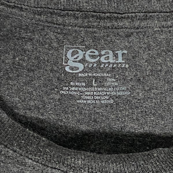 Vintage Gear For Sports NBA Sacramento Kings Mens Size L Grey Wings Logo T  Shirt