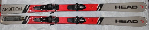 NEW HEAD Ambition 170cm Skis with  size adjustable SR10 Bindings