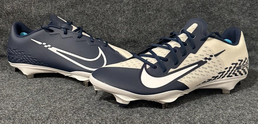 Nike React Vapor Ultrafly Elite 4 Baseball Cleats Size 13 DA0701-106 White  Gold