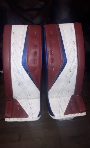 Used 31"+1 Lefevre L20.1 Goalie Leg Pads