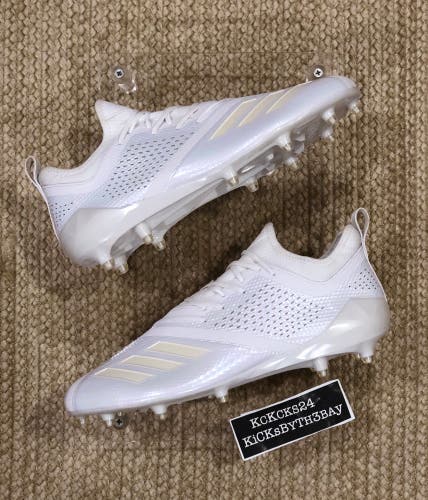 Adidas AdiZero 5-Star 7.0 Football Cleats Low Mens size 13 CQ0316 White Triple