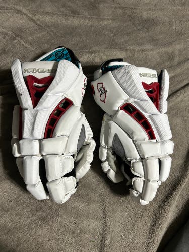 Used Rutgers Maverik 12" Rome Lacrosse Gloves