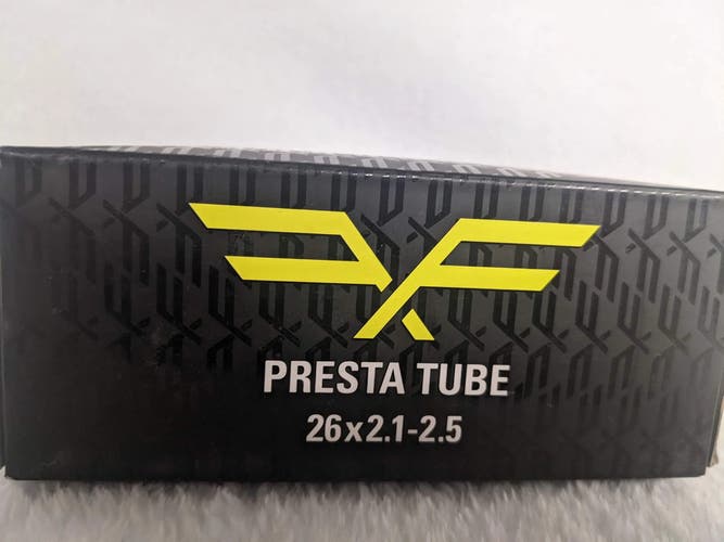 Forte Presta Valve Bicycle Inner Tube Size 26 In x 2.1-2.5 In Color Black Condit
