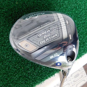 Callaway 2023 Great Big Bertha 9.0* Driver w/ UST Mamiya 5F3 R Flex Shaft