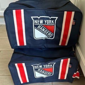 Pro Stock NHL New York Rangers Toiletry Bag Tape Equipment Player Issue