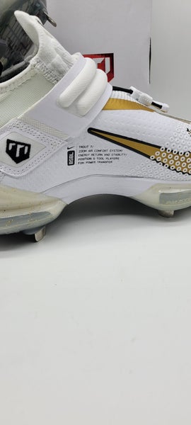 Nike Force Zoom Trout 7 Pro White Men's Metal High Top