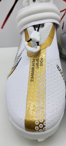Nike Force Zoom Trout 7 Pro White Men's Metal High Top