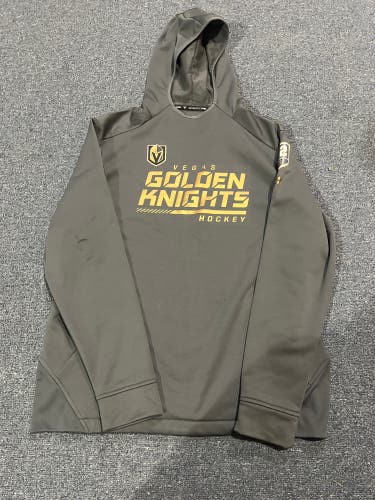 Used Player Issued Fanatics Las Vegas Golden Knights Hoodie Quinney Large