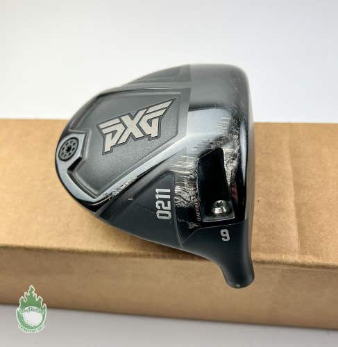 Used Right Handed 2021 PXG 0211 Driver 9* HEAD ONLY Golf Club