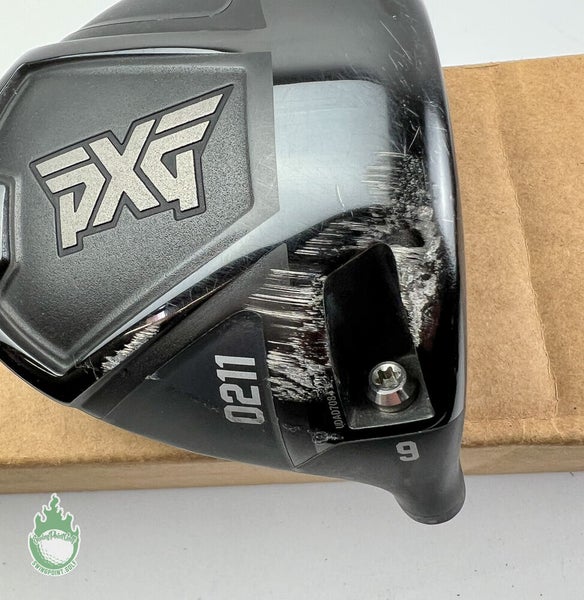 Used Right Handed 2021 PXG 0211 Driver 9* HEAD ONLY Golf Club