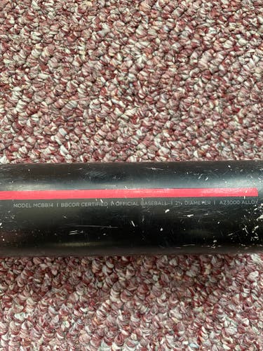 Used BBCOR Certified Marucci Black Bat (-3) 29 oz 32"