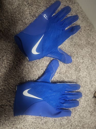 SMU game worn football gloves; team issued