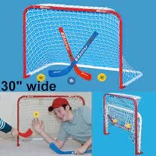 New EZ Goal  - Mini Goal folding metal 30” x 23” ( 1 goal, 2 sticks, 3 foam balls )