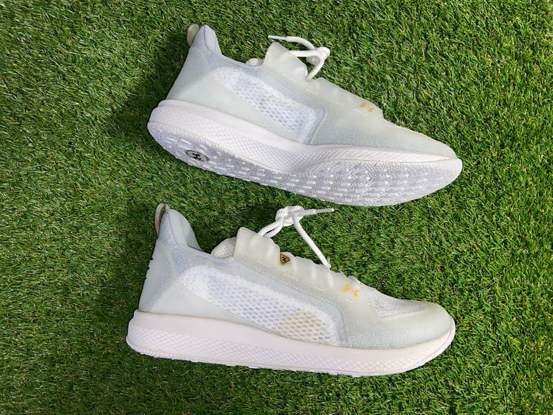 SOLD* Under Armour Harper 6 Turf Cleats White Baseball Shoes