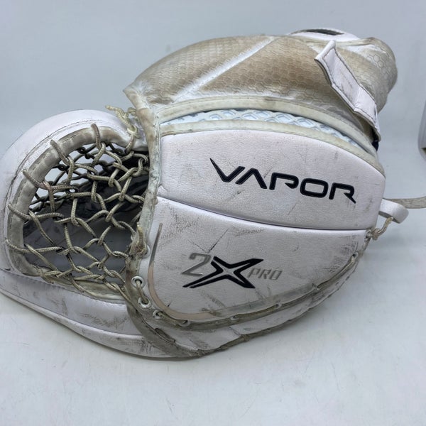 Bauer Vapor 2X Pro - Used Pro Stock Goalie Glove - (Yellow) – HockeyStickMan