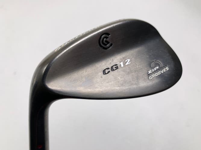 Cleveland CG12 Black Pearl Sand Wedge SW 54* 12 Traction Wedge Steel Mens +1" LH