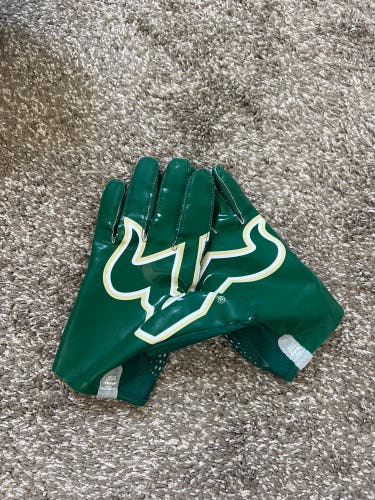 USF TEAM ISSUED FOOTBALL GLOVES XXL *NEW*