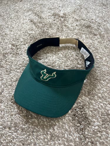USF FOOTBALL TEAM ISSUED ADJUSTABLE VISOR *NEW*