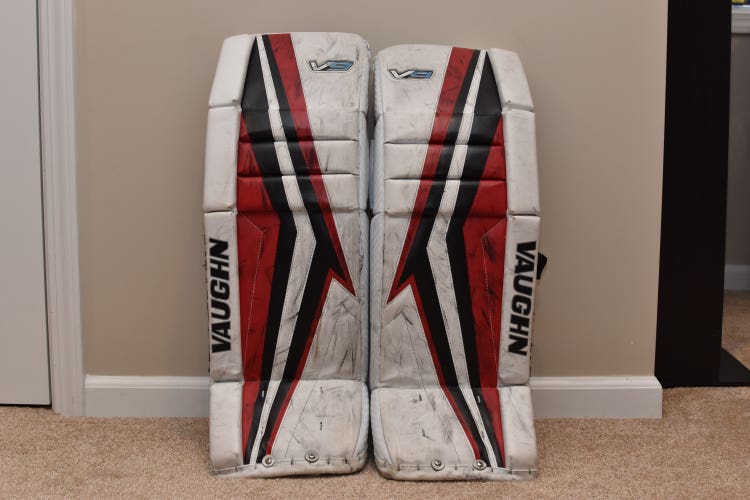 Vaughn Velocity V9 Junior Goalie Leg Pads - Double Break Special Edition