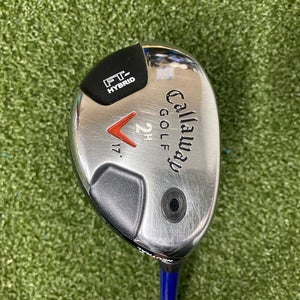Callaway FT 2 Hybrid 17* / RH / Stiff Graphite ~41" / Good Grip / jl1029