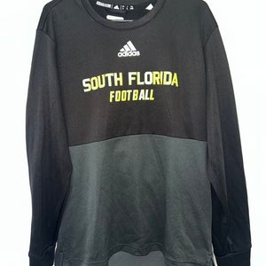 USF FOOTBALL TEAM ISSUED BLACK PULLOVER *NEW*