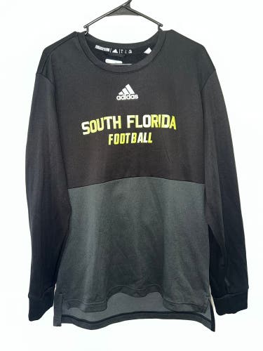 USF FOOTBALL TEAM ISSUED BLACK PULLOVER *NEW*