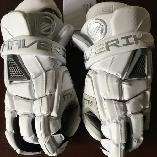 Brand New 13"(L) Maverik M5 Lacrosse Gloves - Large