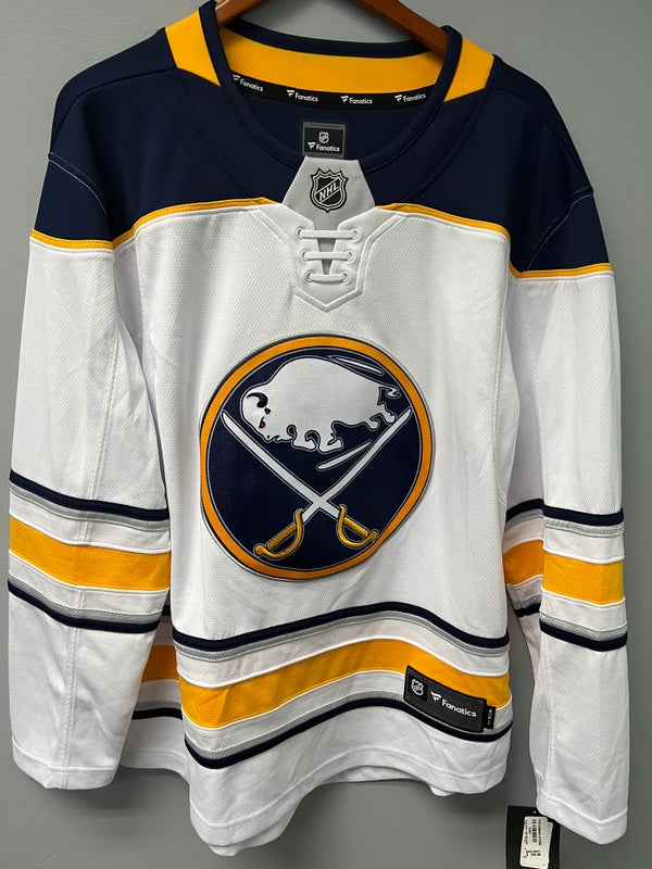 Buffalo Sabres - Mens White Away Game Stitched Jersey - *Pick Your Pla –  Empire Jerseys