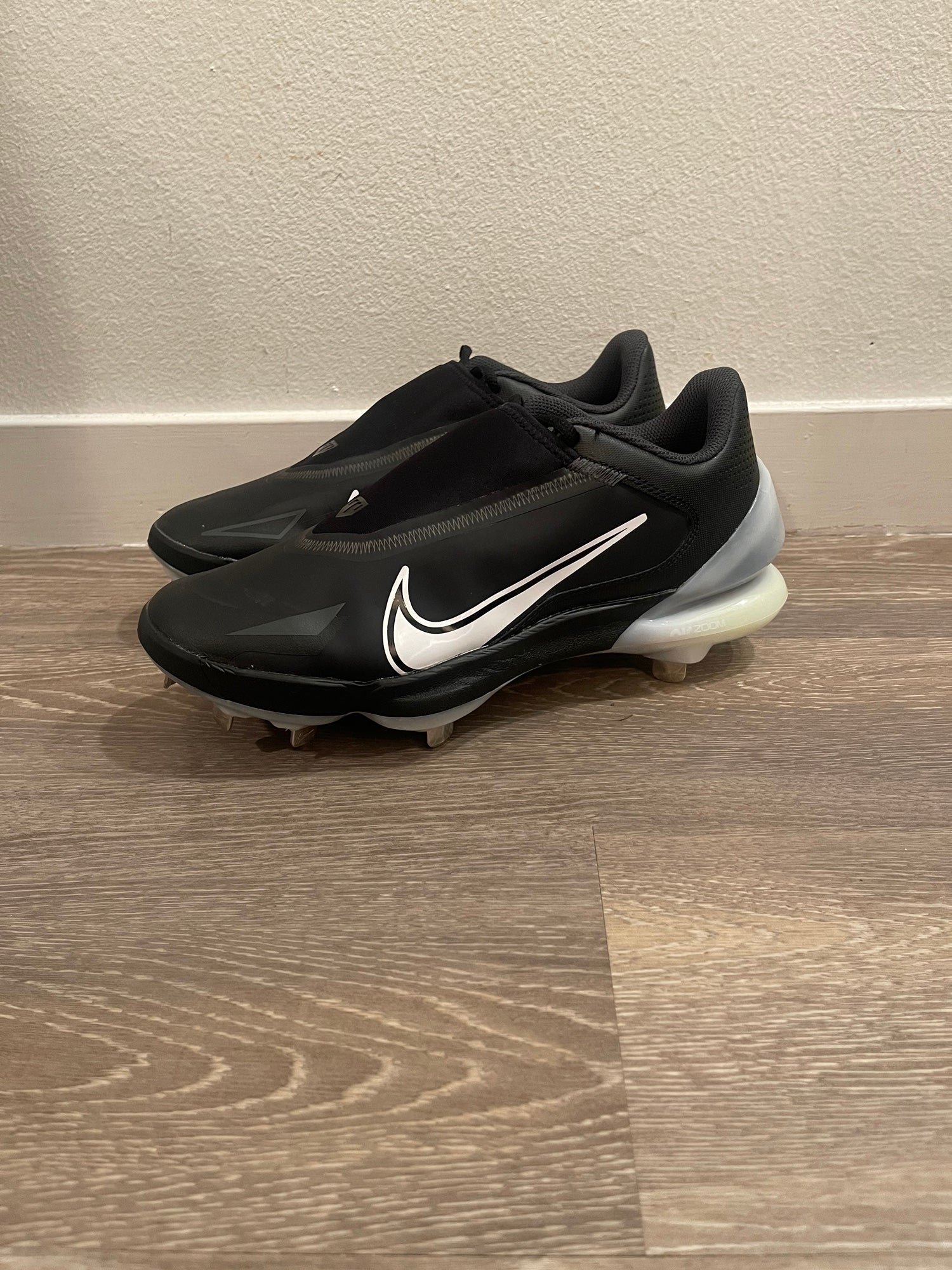 Nike Force Zoom Trout 8 Pro Baseball Cleats Black CZ5915-010 Size