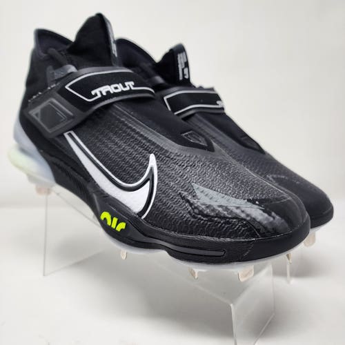 Nike Baseball Cleats Mens 7 Black Force Zoom Trout 8 Elite Spell Out Swoosh