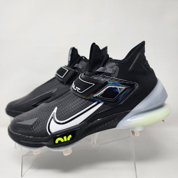 Nike Force Zoom Trout 8 Elite Black Metal Cleats Size 10.5 CZ5913