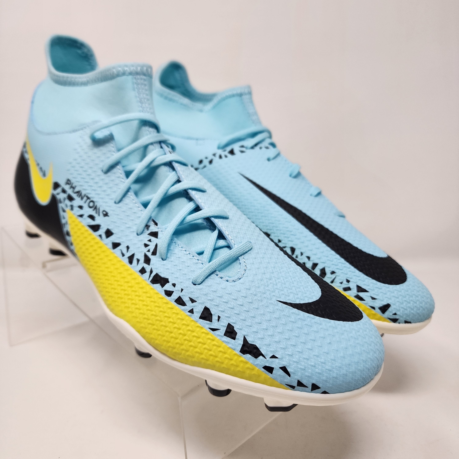 Nike Soccer Club Mens 7 Blue Phantom GT2 Club Multi Ground MG Lace Up Swoosh-