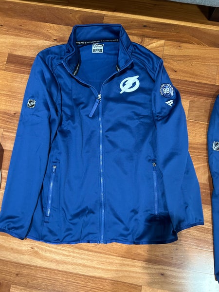 Andrei Vasilevskiy 88 Tampa Bay Lightning Fanatics Authentic Pro Full Zip XL Team Player Issue
