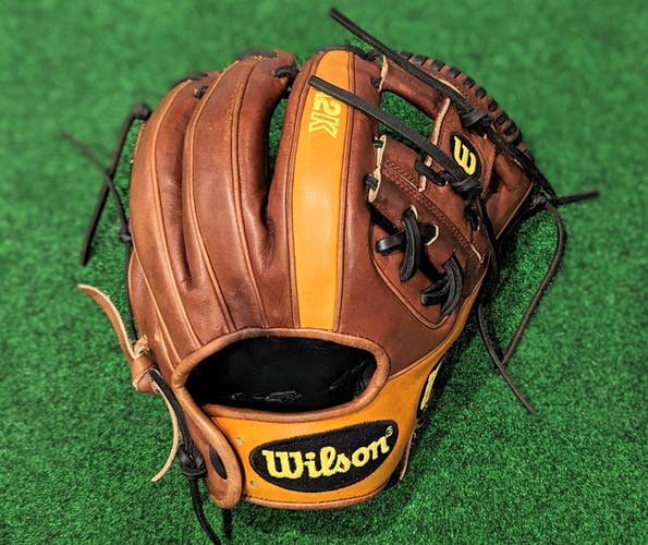 100 Year Anniversary Wilson A2K DP15 GM Dustin Pedroia game day Baseball Infielder's Glove 11.5"