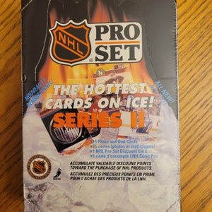 1990-1991 Pro Set Series 2 NHL Hockey  Factory Sealed Box