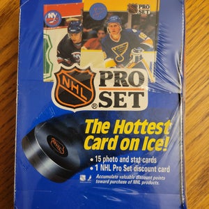 1990 Pro Set Series 1 NHL Hockey Card Factory Sealed Box