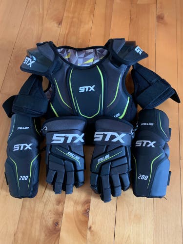 Lacrosse pads set - Youth Medium